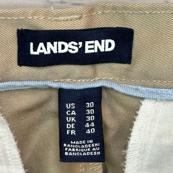 Lands' End Pants Nwt Lands End Mens Plain Front Wrinkle Resistant